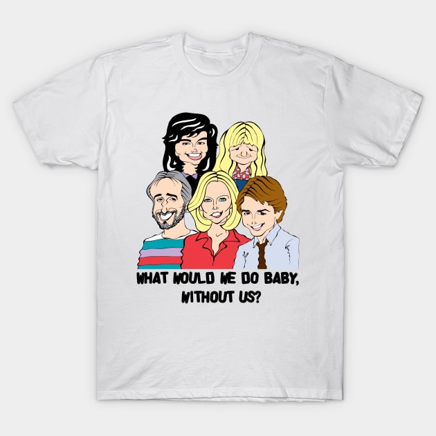 CLASSIC TV SITCOM 1980's T-Shirt by cartoonistguy